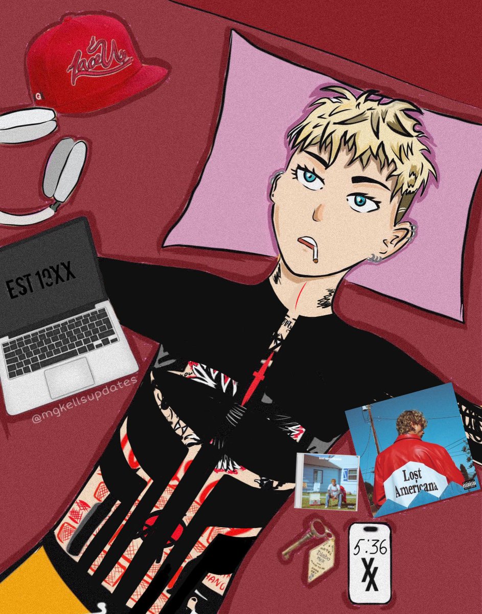 “lost Americana” vibes. 🤍
Anime <a href="/machinegunkelly/">mgk</a>