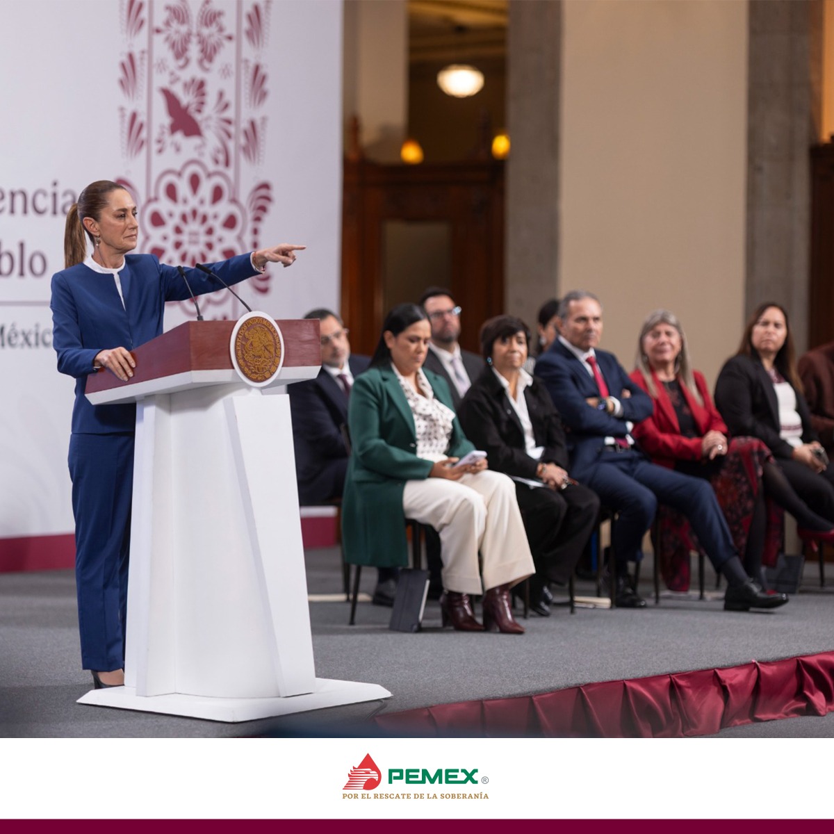 Petróleos Mexicanos (@pemex) on Twitter photo Avanzamos hacia la autosuficiencia energética de México.
La Presidenta de la República <a href="/Claudiashein/">Claudia Sheinbaum Pardo</a> informa que desde la administración anterior se lograron importantes avances para reducir la dependencia en la importación de combustibles. Entre las acciones destacadas se Avanzamos hacia la autosuficiencia energética de México.
La Presidenta de la República <a href="/Claudiashein/">Claudia Sheinbaum Pardo</a> informa que desde la administración anterior se lograron importantes avances para reducir la dependencia en la importación de combustibles. Entre las acciones destacadas se