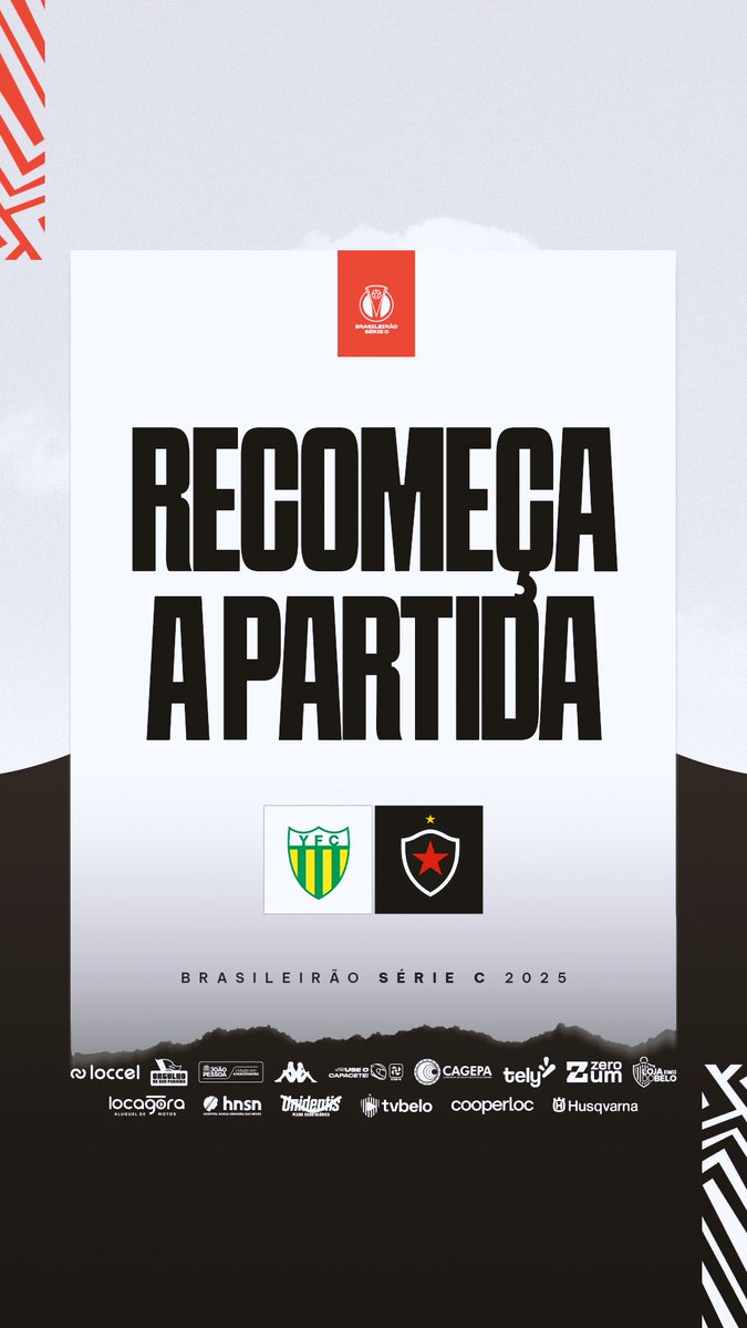 Recomeça a partida! VAMOS BELOOOOOOO!!! 

#BeloSAF #OrgulhoDeSerParaíba