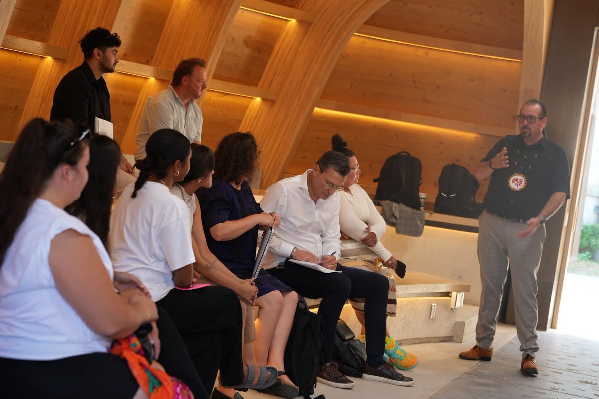 Abram Benedict (@abrambenedict) on Twitter photo Joined inspiring youth from <a href="/TOCouncilFire/">Toronto Council Fire Native Cultural Centre</a> & <a href="/OFNYPC_Official/">OFNYPC</a> in a powerful dialogue with Minister <a href="/GCIndigenous/">GCIndigenous</a> Alty on key issues: Land Back, Food Sovereignty, Housing, Identity, Empowerment & Cultural Spaces. Grateful for these vital conversations. Joined inspiring youth from <a href="/TOCouncilFire/">Toronto Council Fire Native Cultural Centre</a> & <a href="/OFNYPC_Official/">OFNYPC</a> in a powerful dialogue with Minister <a href="/GCIndigenous/">GCIndigenous</a> Alty on key issues: Land Back, Food Sovereignty, Housing, Identity, Empowerment & Cultural Spaces. Grateful for these vital conversations.