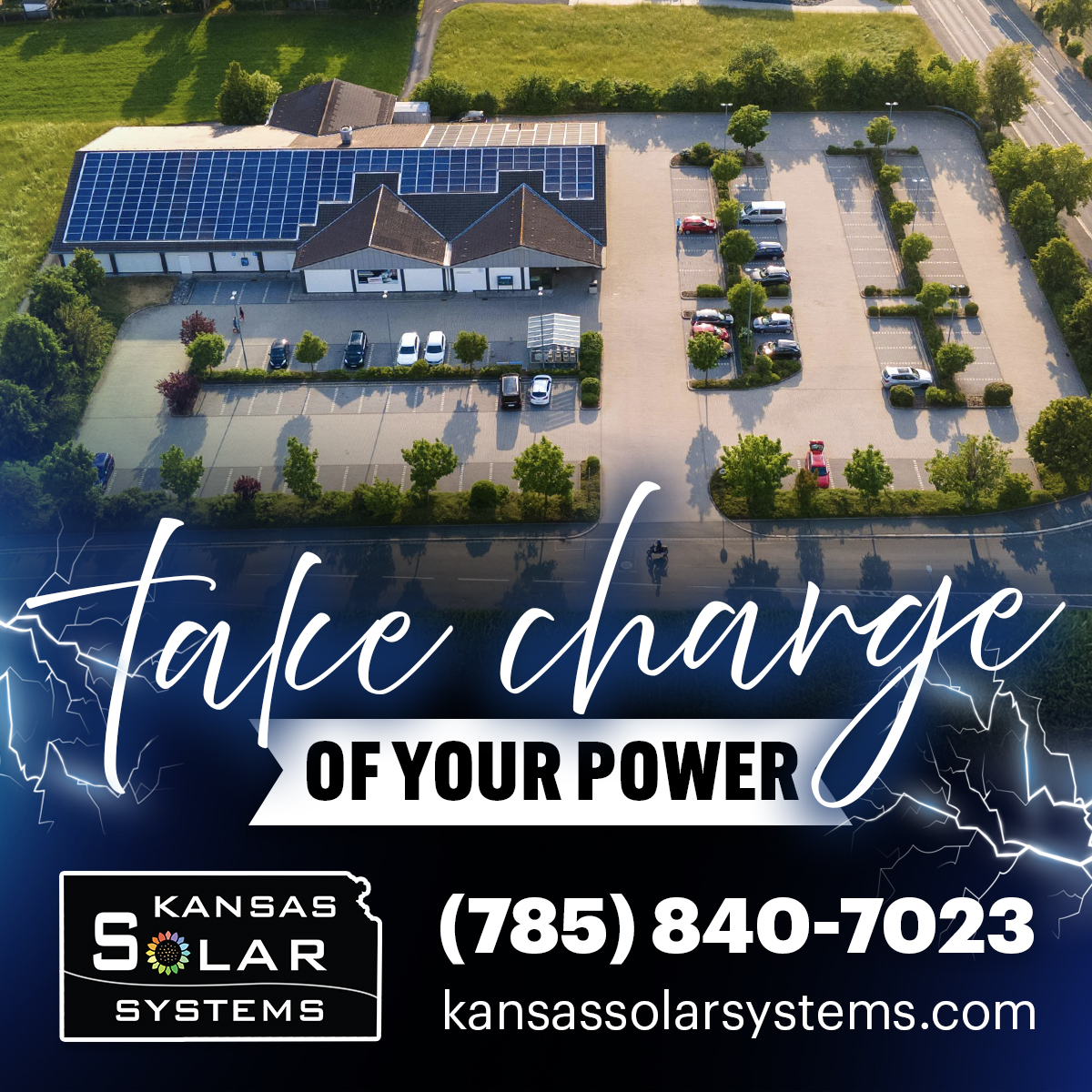 KSSolarSystems's tweet image. Take charge!💡 Switch to solar for energy savings! Kansas Solar Systems can help! Get a FREE consultation: kansassolarsystems.com | Call 📞 785-840-7023 #EnergyIndependence #OwnYourPower #KansasSolar #CommercialSolar #SmallBusiness #RoofSolar