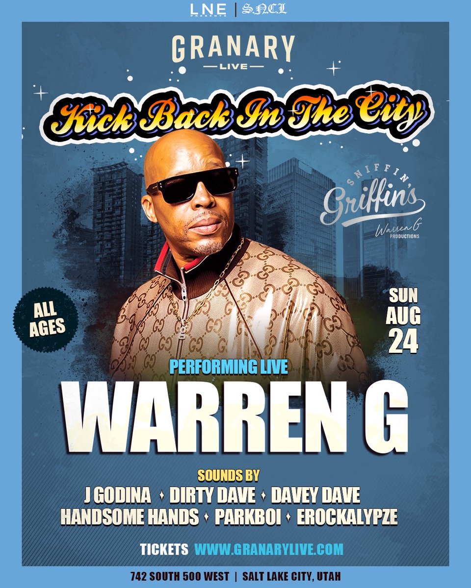 THIS WEEK = BIG SHOW ENERGY🔥

8.22 - <a href="/OBAYASHI_off/">OBAŸASHI 🫠🪩</a>
8.22 - Sunfish
8.22 - <a href="/DJFrankWalker/">Frank Walker</a>
8.23 - Tempo Run Club
8.23 - <a href="/damianmarley/">Damian Marley</a> &amp; <a href="/stephenmarley/">Stephen Marley</a> + <a href="/JBoogMusic/">JBoogMusic</a>
8.23 - <a href="/BangarangTheDj/">hurracane bang 🌚</a>
8.23 - <a href="/ruskoofficial/">G*****</a>
8.24 - Warren G
8.24 - Parker Andriese

LNEPresents.com 🔗

#LNE