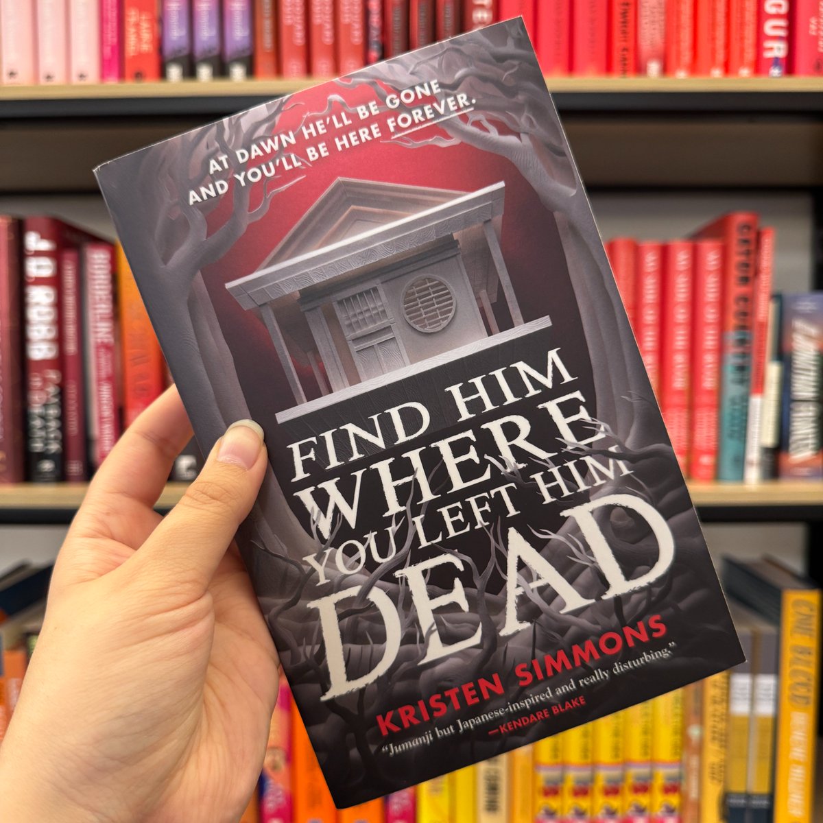 torteen's tweet photo. "Magnificently macabre!" — @ShelfAwareness on Find Him Where You Left Him Dead by Kristen Simmons👻

Available in paperback now! https://t.co/WoFCaF9wS1