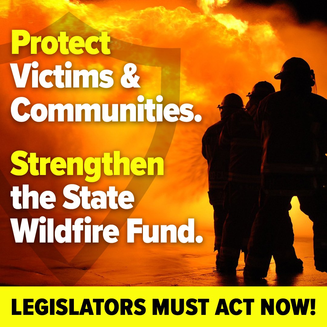 California’s wildfires are growing more frequent, destructive, and expensive. The Wildfire Fund was created to help victims and communities recover, but recent disasters show it may not be enough. Legislators must ACT NOW! bit.ly/3UwzW1l