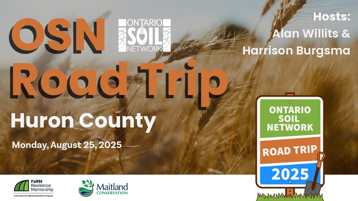 Heartland Soil&Crop (@heartlandscia) on Twitter photo Join <a href="/SoilNetwork/">Ontario Soil Network</a> and <a href="/maitlandvalley/">Maitland Conservation</a> on August 25 in #Huron County for a field learning day. #ontag #covercrops More details and to register: ontariosoil.net/event/2025-osn… Join <a href="/SoilNetwork/">Ontario Soil Network</a> and <a href="/maitlandvalley/">Maitland Conservation</a> on August 25 in #Huron County for a field learning day. #ontag #covercrops More details and to register: ontariosoil.net/event/2025-osn…