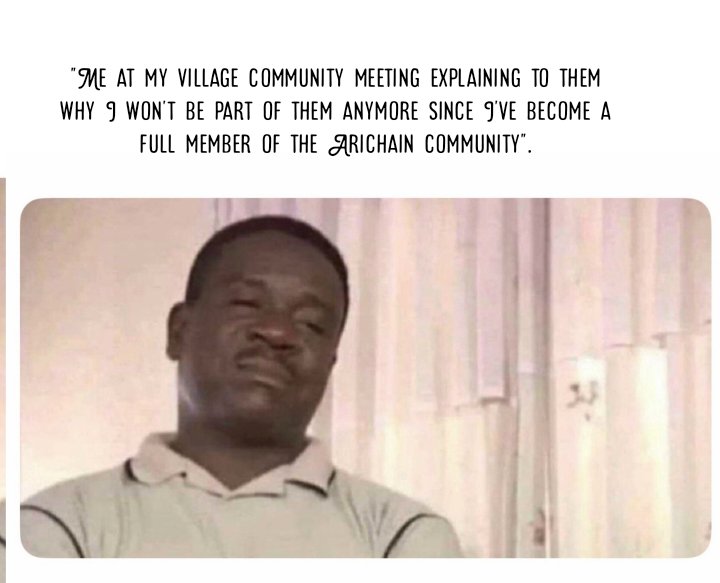 Emmy🌚 | Ari Chain (@onuohae02) on Twitter photo GNAri 🟥🟥
At this point I want to official bring to your notice that I've renounced my community members and I've become fully part of the <a href="/Arichain_/">Arichain 🟥</a> community. Old things have passed away and new things have become new😂😂
It wasn't an easy decision 🤧
#Multi-VM+AI=Arichain.🟥 GNAri 🟥🟥
At this point I want to official bring to your notice that I've renounced my community members and I've become fully part of the <a href="/Arichain_/">Arichain 🟥</a> community. Old things have passed away and new things have become new😂😂
It wasn't an easy decision 🤧
#Multi-VM+AI=Arichain.🟥