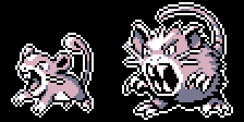Rodents #pokemon #pixelart #rattata #raticate