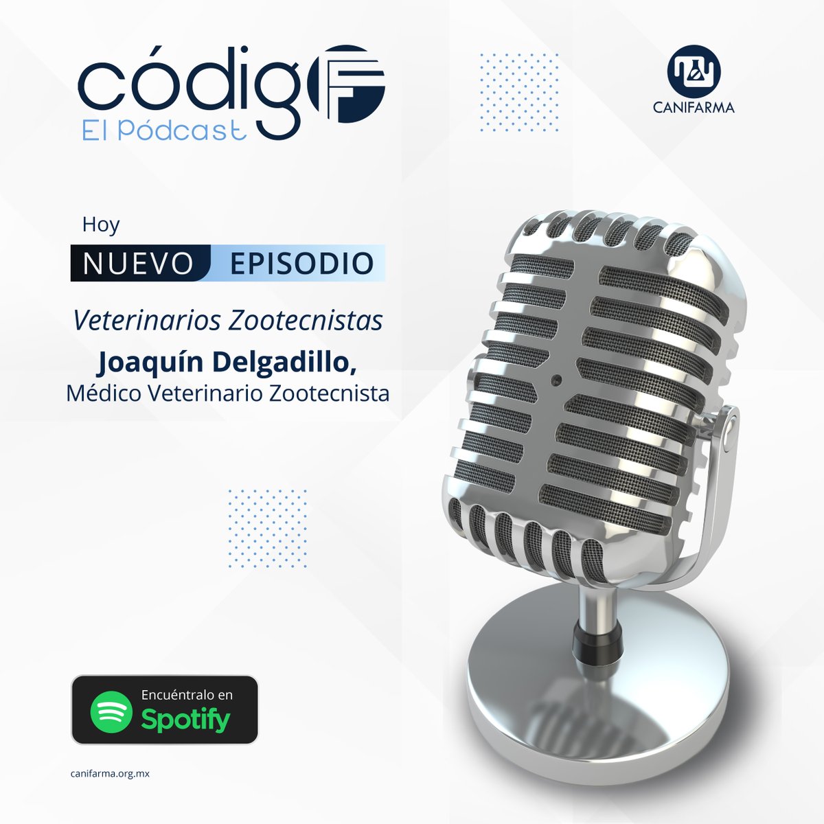 canifarma's tweet photo. ➡️ #CodigoF, el podcast, es el espacio donde lo complejo se vuelve entendible, desde el insomnio, hasta el colesterol que sube sin avisar, en cada episodio encontrarás razones para cuidarte y entenderte. 🫂
😃 Porque lo importante es vivir más y mejor.
🎙️ Búscalo en #Spotify y escúchalo hoy.