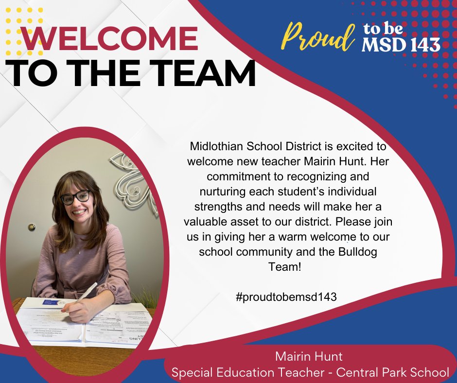 Midlothian School District 143 tweet media
