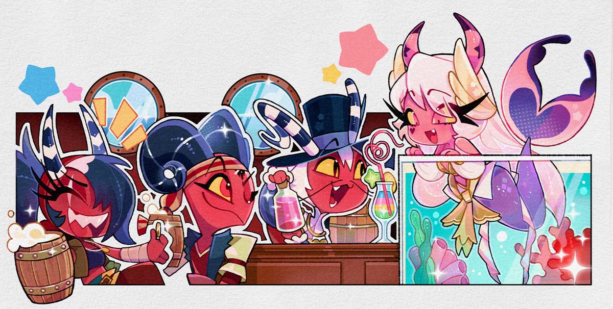 verosika and her 3 girlfriends omgg