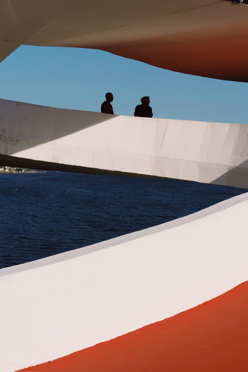 Museum of Contemporary Art designed by Oscar Niemeyer in Niteroi/Rio de Janeiro