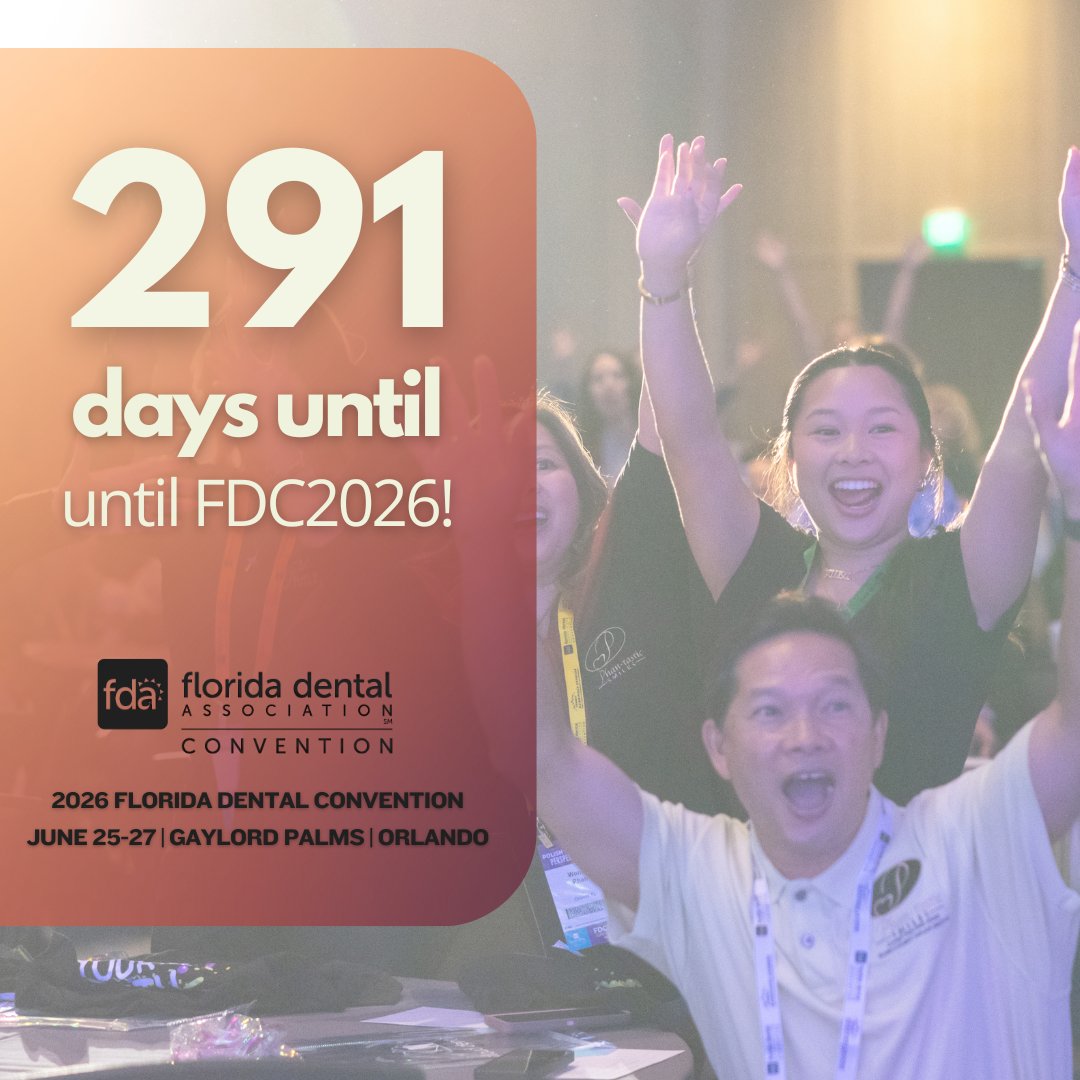 We're only 291 days away from #FDC2026, and we can't wait to "Plug In. Amplify. Rock Your Practice!" Save the date for June 25-27 to experience this monumental event. #NotYourAverageDentalMeeting
