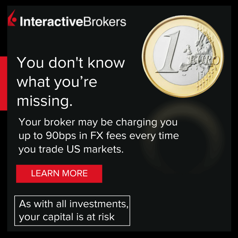 IBKR_Europe's tweet photo. It Costs You Less to Trade US Stocks at Interactive Brokers than at Other Brokers.* Your capital is at risk.