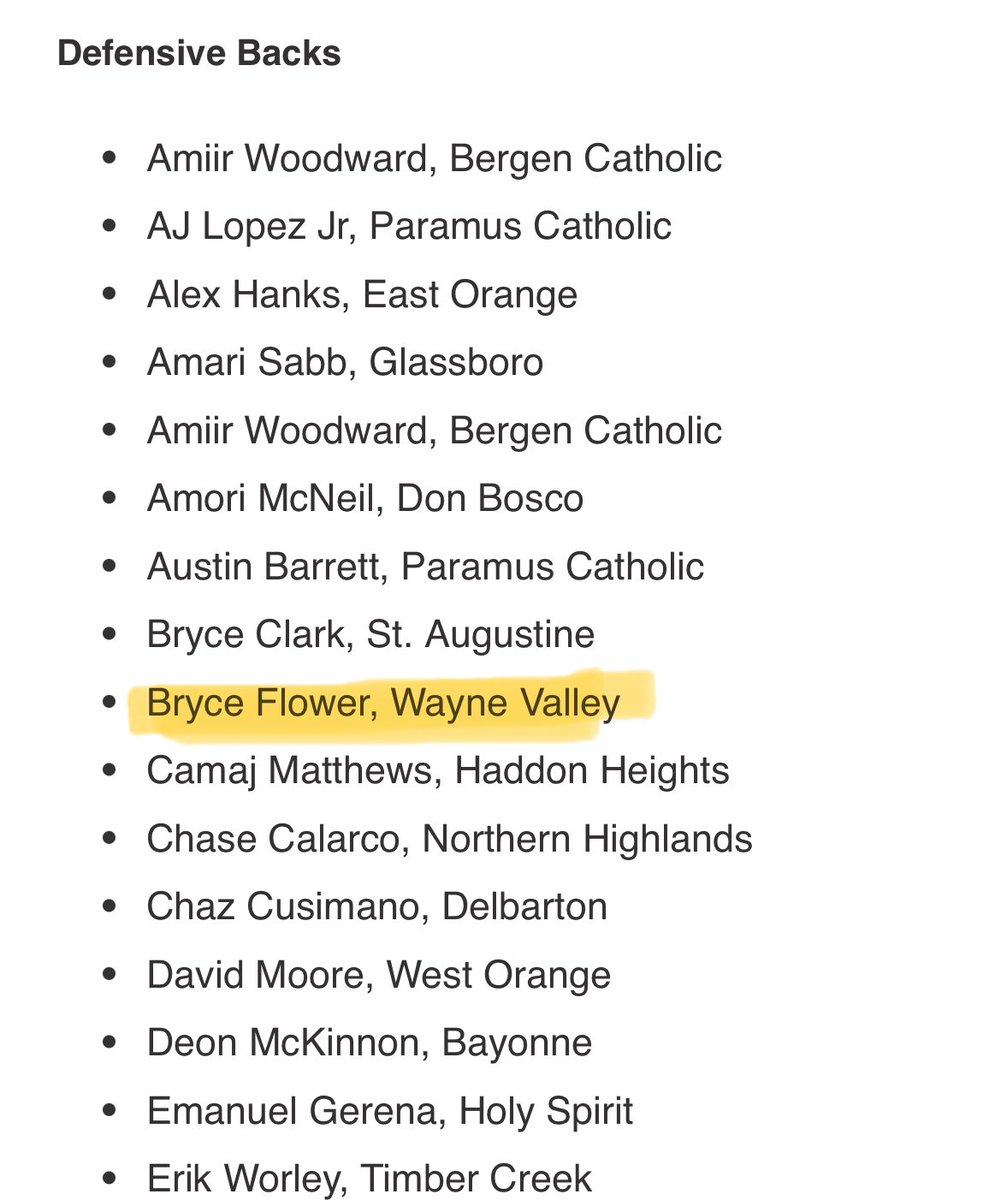 Mentioned in <a href="/njgridiron_/">NJ Gridiron</a> Pre Season Watchlist!