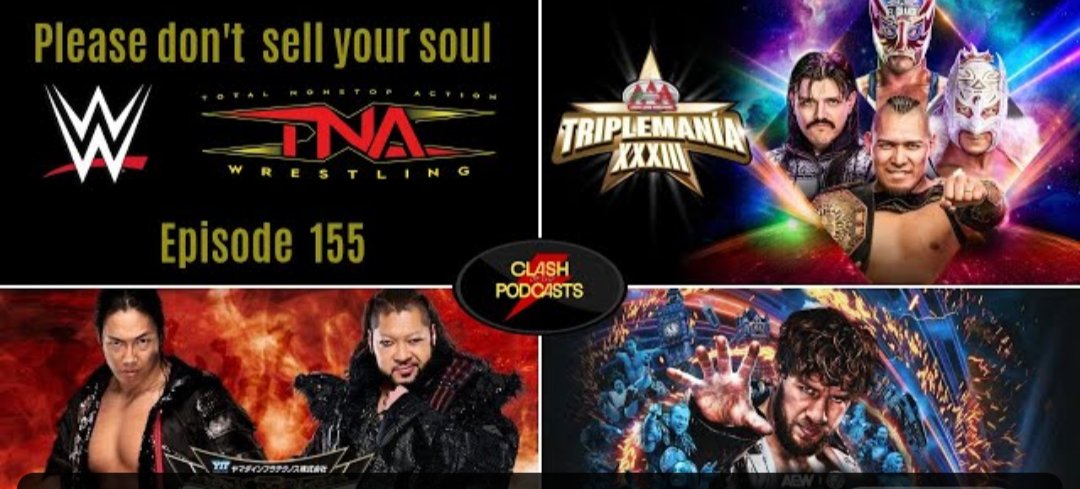 HWWeekly's tweet photo. Tonight live at 6:05pm (before #WWERaw ), @EPWShow and #HubbWWeekly presents:
#ClashOfThePodcasts
https://t.co/b6nIrT6aIu https://t.co/rAIJDrbCuw