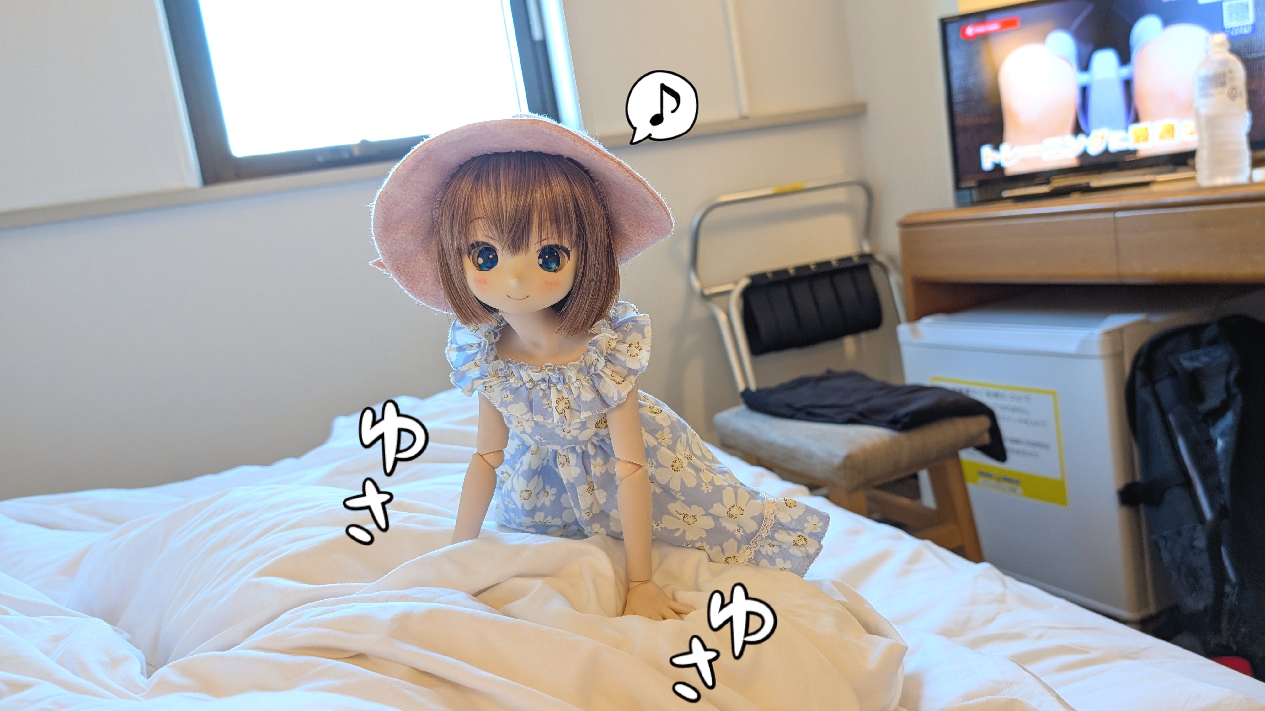 りんごちゃん様 🦑🎮 低予算コスプレ。 (ヨンヒ人形) #squidgame #오징어게임