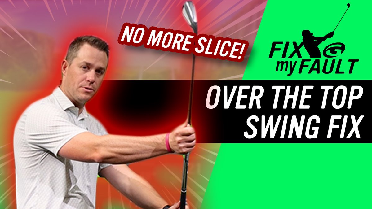 GOLFTEC's tweet image. Are you guilty of an over the top swing? Our latest YouTube video is for you.
🔗Watch now: youtu.be/jFheYpqjwYk
#Slicing #GolfTips #GolfSwing