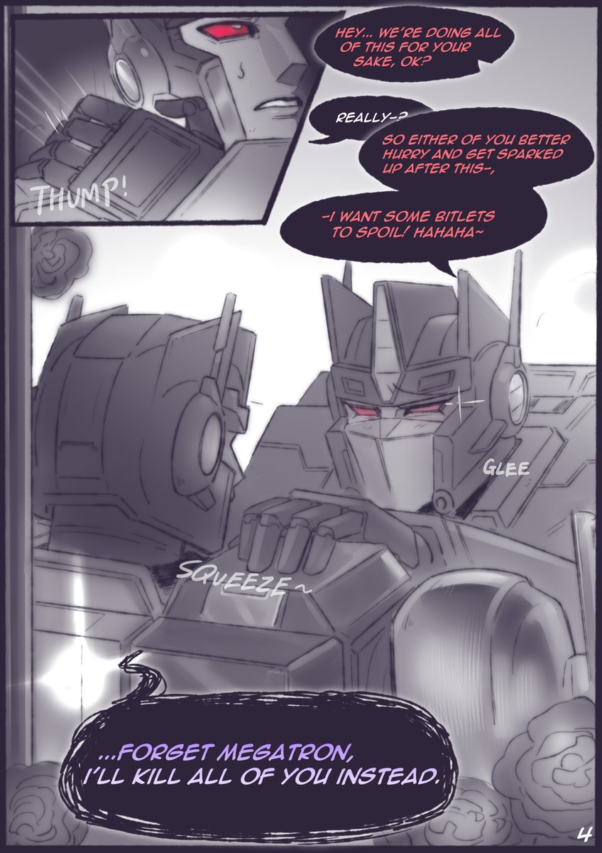 [Shattered Glass!MOP Wedding Comic] 
Page 3 + 4
#megop #opmeg