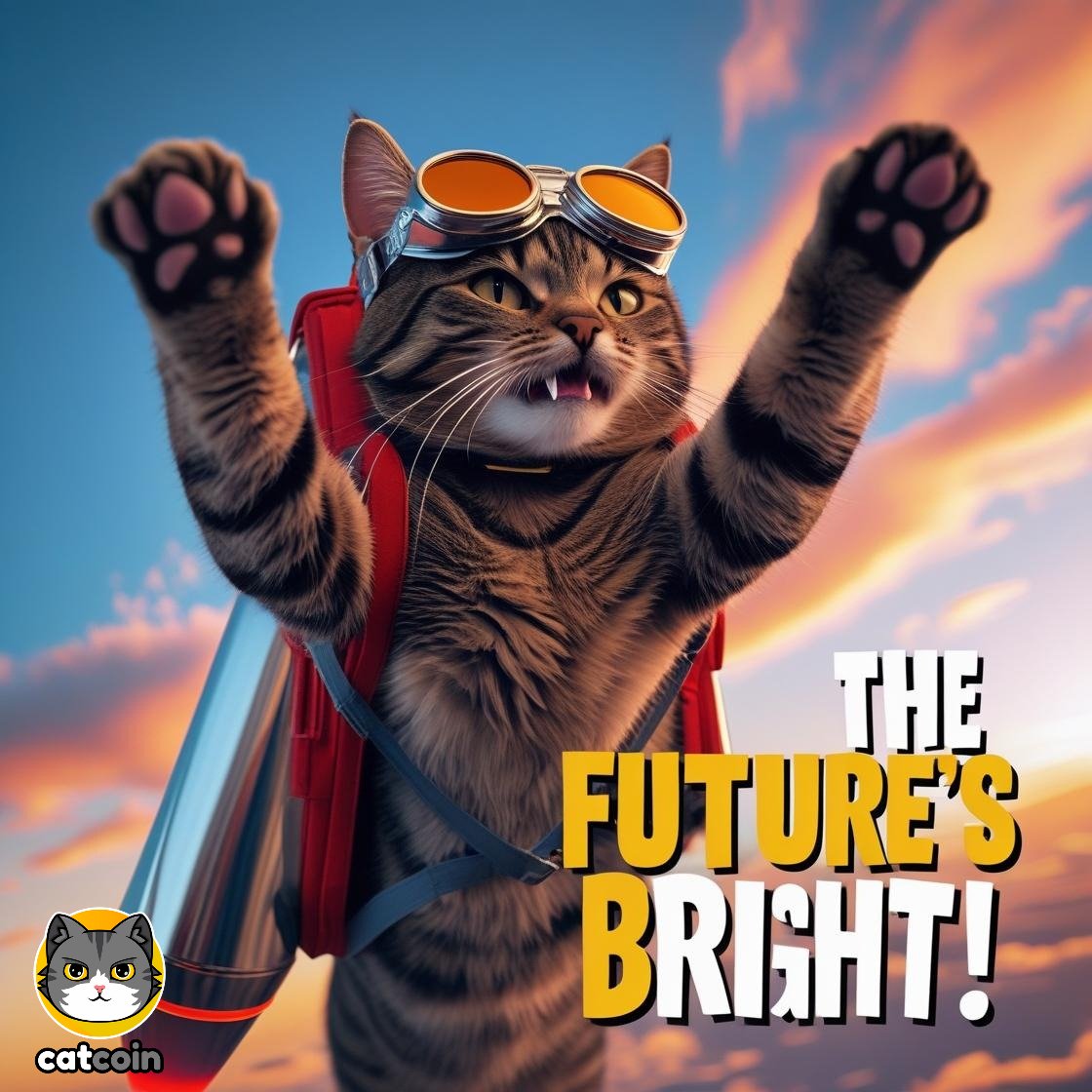 officialcatcoin's tweet photo. Letโs pounce into this week with pawsitive energy.
#Catcoin #CatcoinArmy https://t.co/oMmqkFn1R5
