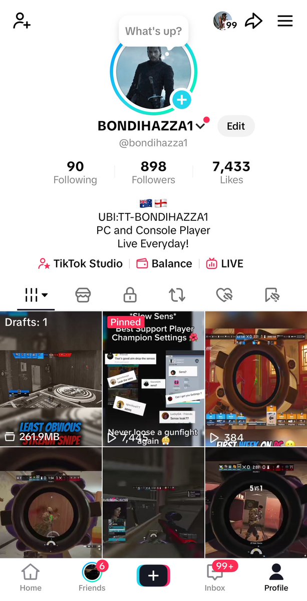 Switched to PC so i will be Live on TikTok everyday. Would appreciate the support 

Rt=❤️