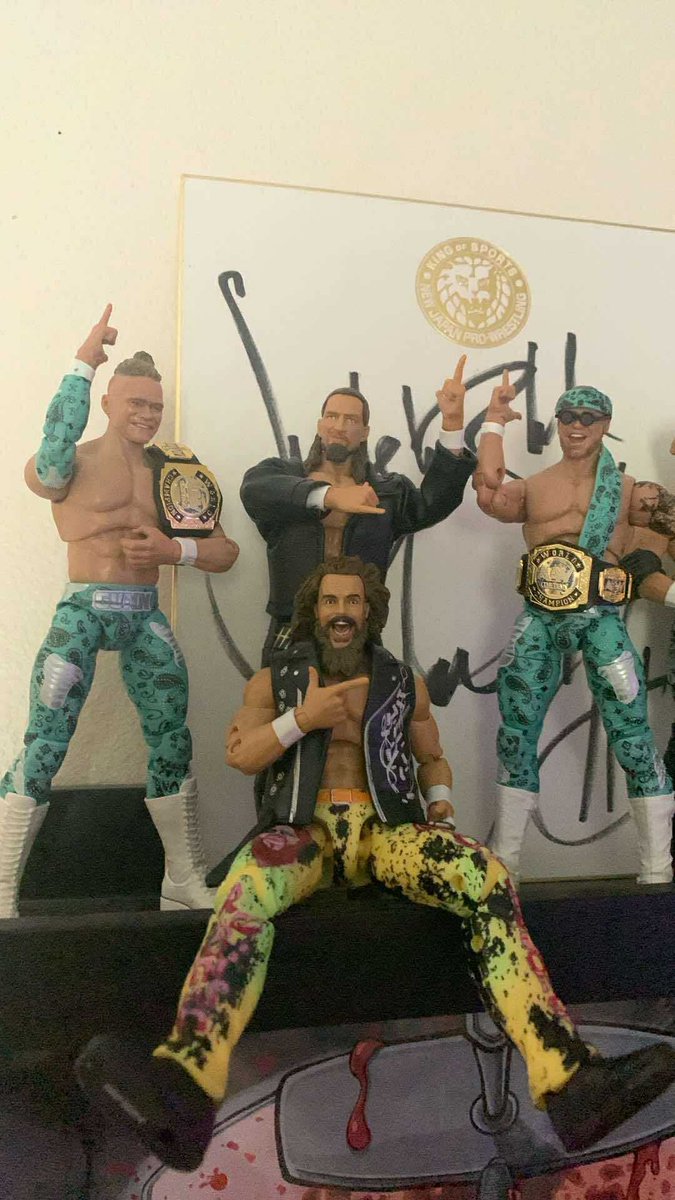 Shane Strickland (@redhoodwarzone) on Twitter photo Finally we can display properly <a href="/theaustingunn/">Austin Gunn</a> <a href="/coltengunn/">colten gunn</a> <a href="/JayWhiteNZ/">Switchblade Jay White</a> Juice Robinson #GunsUp
#BangBangGang <a href="/RingsideC/">Ringside Collectibles</a> Finally we can display properly <a href="/theaustingunn/">Austin Gunn</a> <a href="/coltengunn/">colten gunn</a> <a href="/JayWhiteNZ/">Switchblade Jay White</a> Juice Robinson #GunsUp
#BangBangGang <a href="/RingsideC/">Ringside Collectibles</a>
