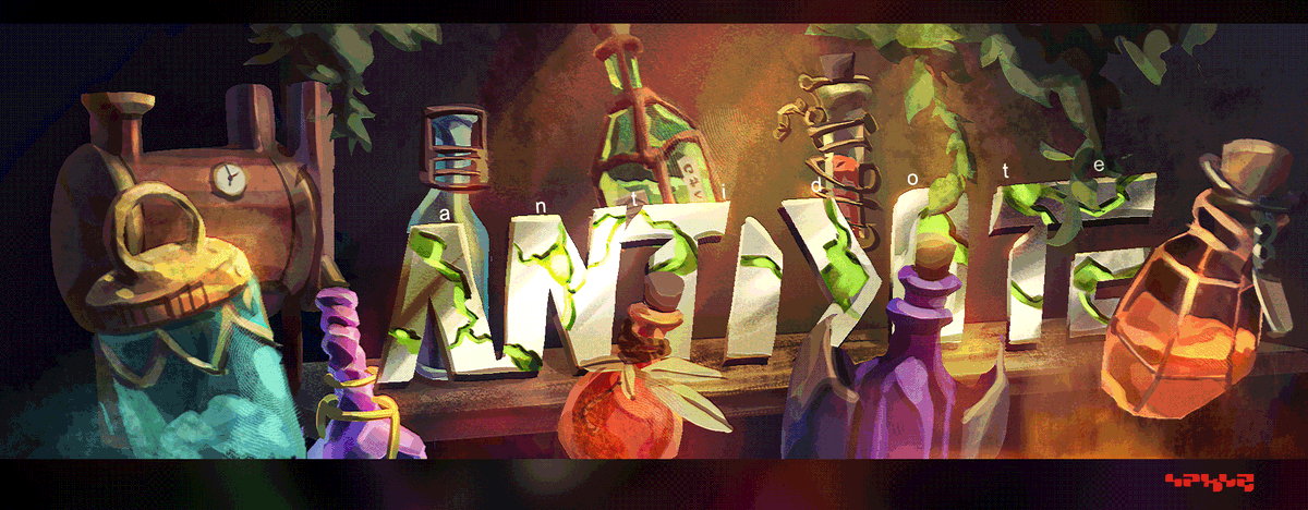 antidote - potions themed illustrated header
<a href="/di_/">antidote</a>
