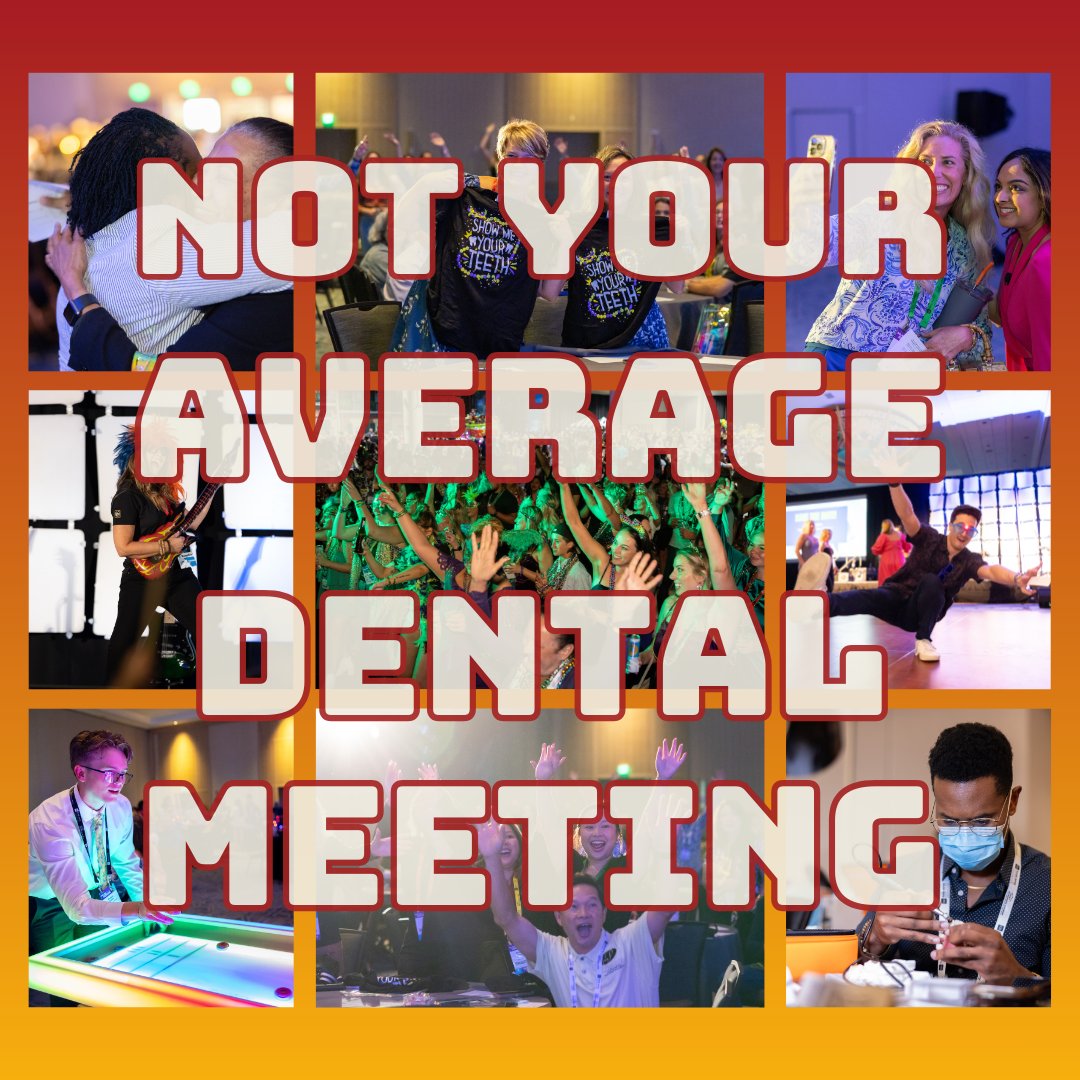 Not your average dental meeting! Come to #FDC2026, June 25–27, for top-notch CE and non-stop fun. From networking and team events to social activities, there’s something for everyone. Don’t just learn, "Plug In. Amplify. Rock Your Practice!"  #FDCYouSoon