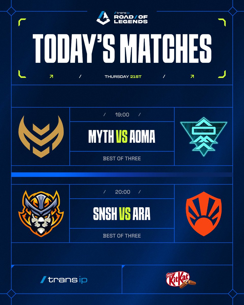 Road Of Legends tweet media