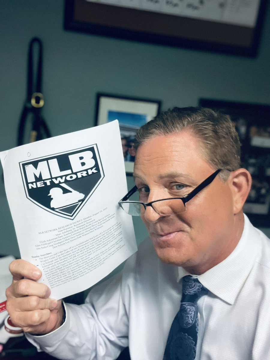 Monday at <a href="/MLBNetwork/">MLB Network</a> …5-7pm ET …The National Pre Game Show.