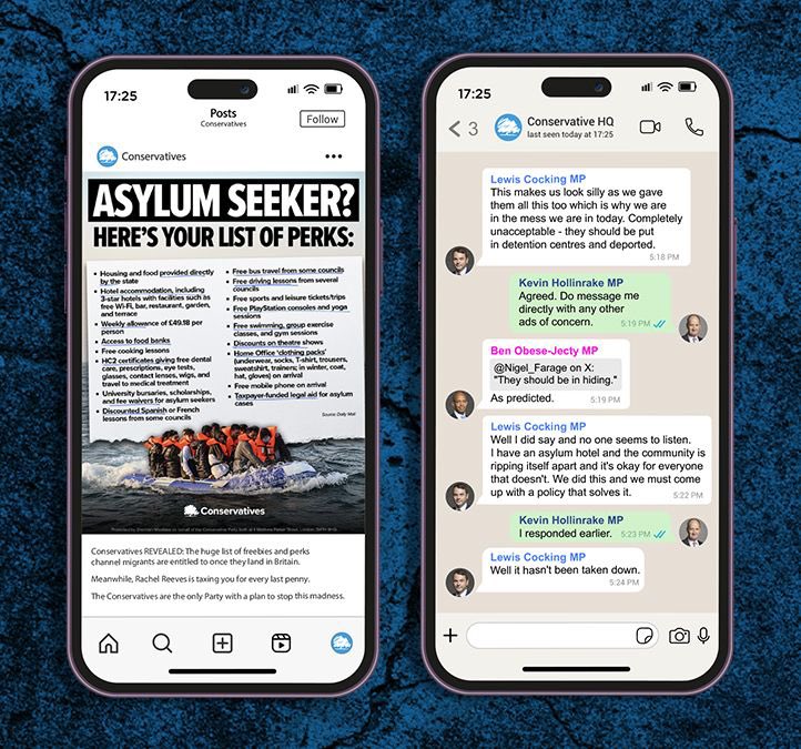reformparty_uk's tweet photo. Even Conservative MPs are embarrassed about their own record on immigration. 

Never let them forget it. https://t.co/jcm4gu8b8c