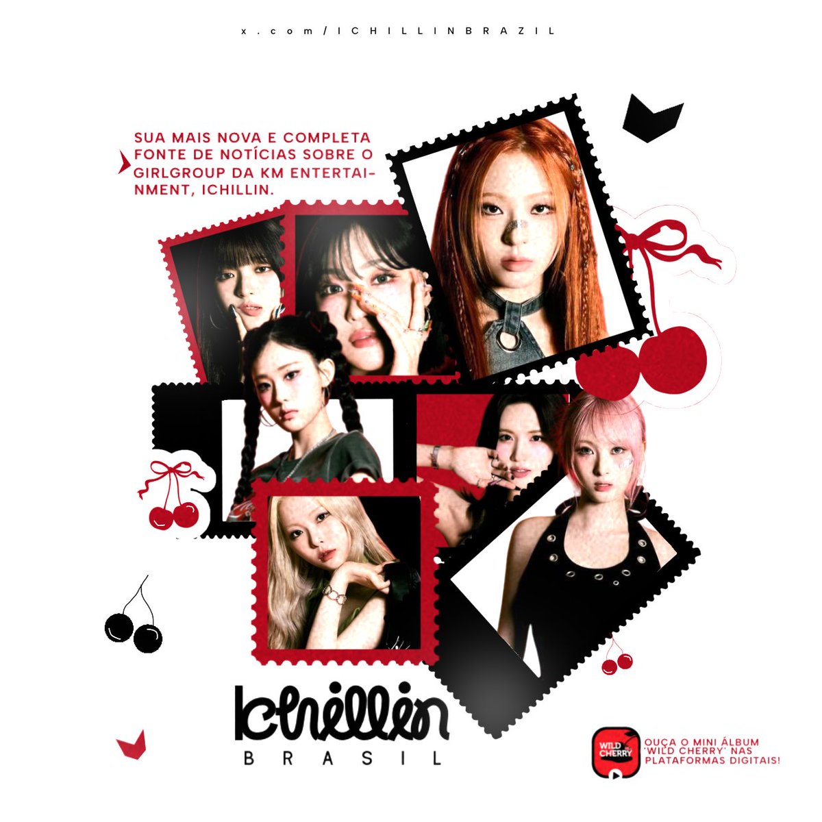 Bem-vindos ao ICHILLIN' BRASIL! 
Sua mais nova e mais completa fonte de notícias sobre o girlgroup da KM Entertainment, ICHILLIN' (<a href="/ichillin_km/">ICHILLIN' OFFICIAL</a>).