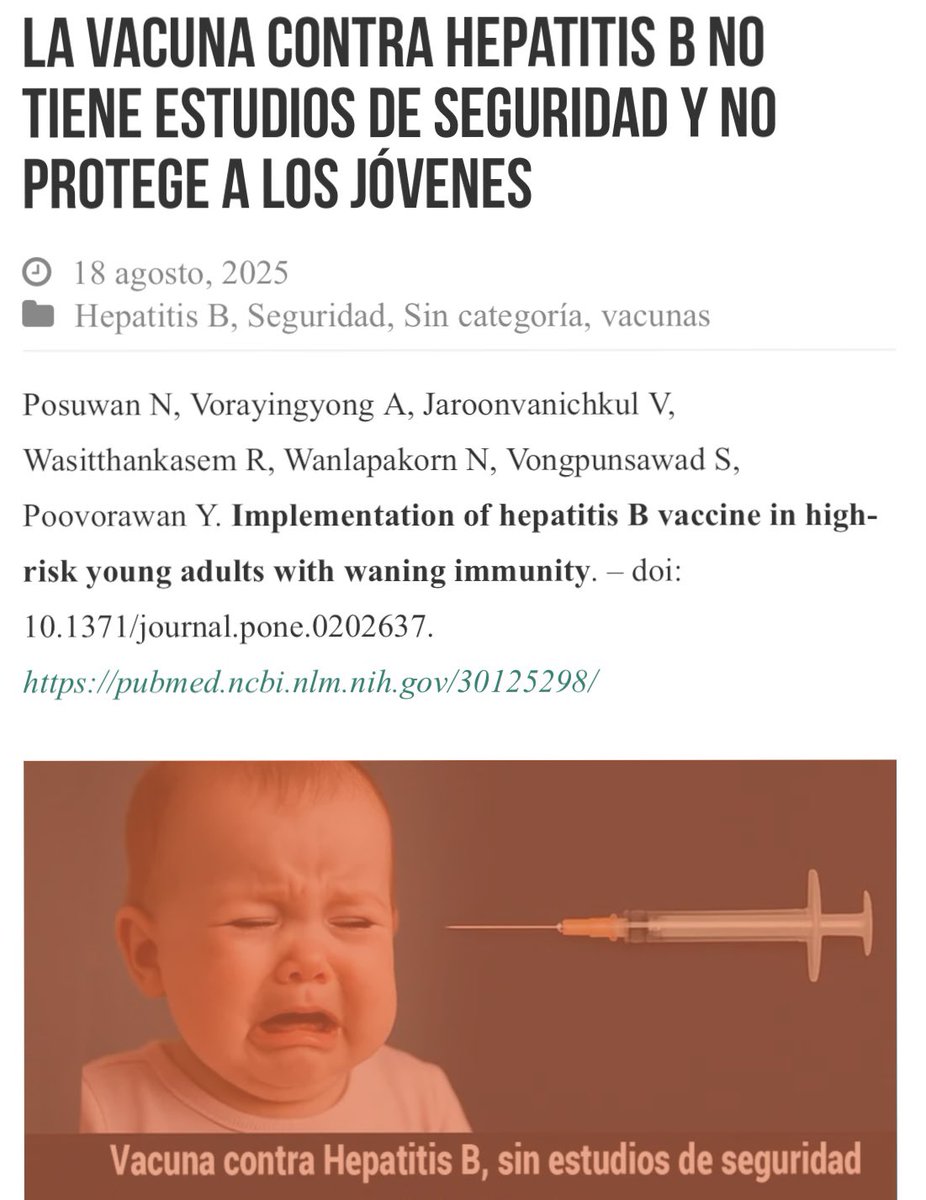 Qué mas hace falta para que se derogue la ley de vacunación tóxica por la fuerza? Están provocando una generación de discapacitados !!!!