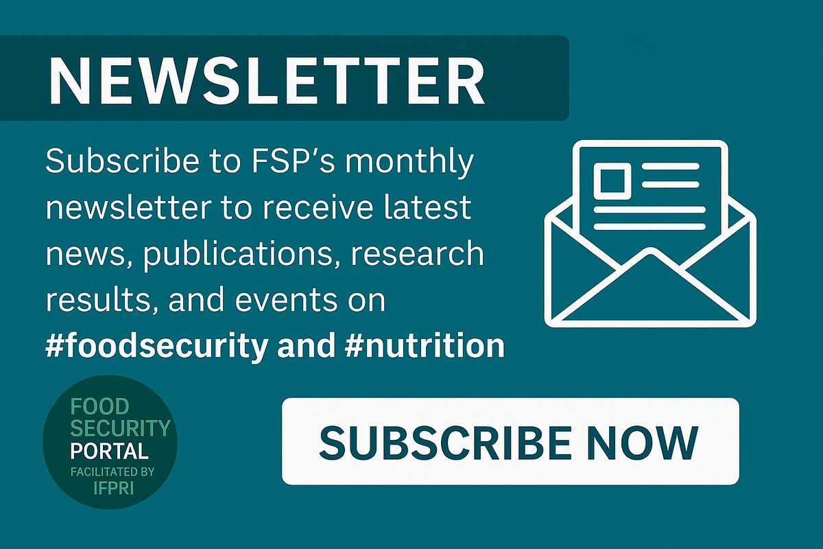 Food Security Portal (FSP) tweet media