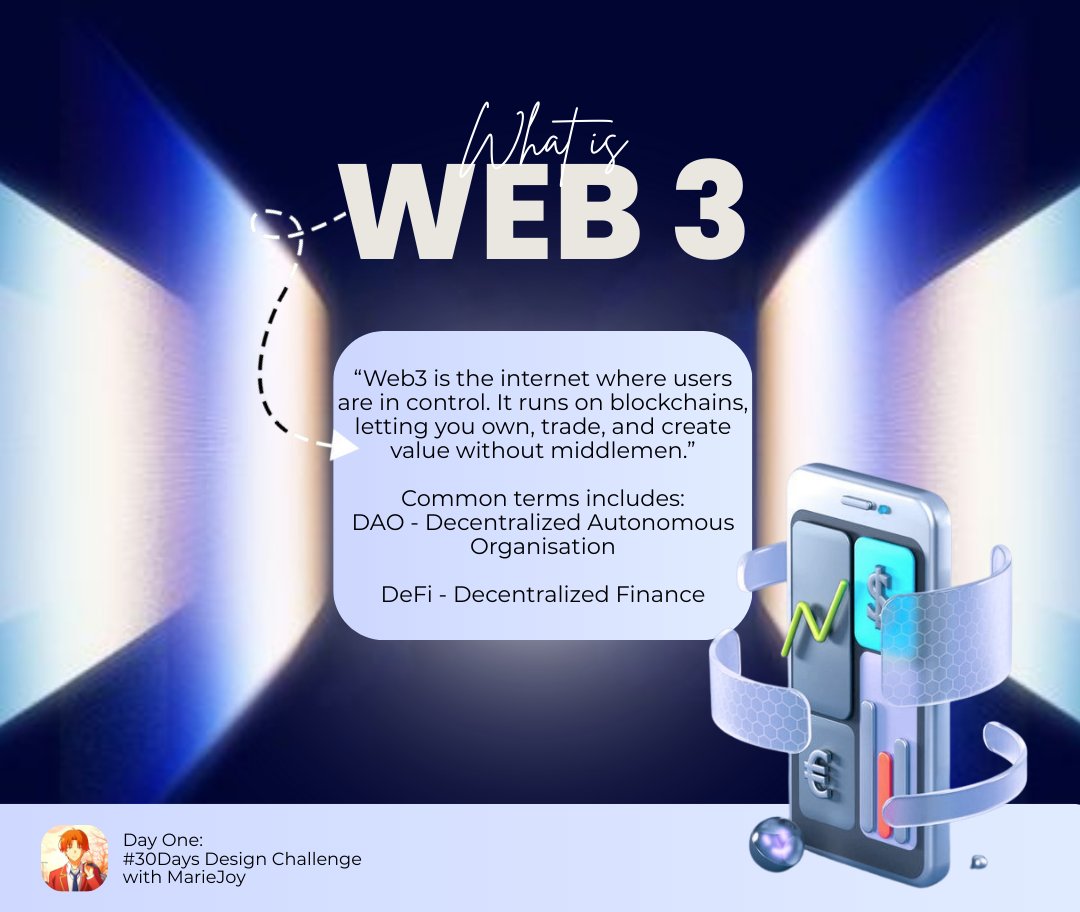 MelV3rse's tweet image. Started a 30-day design challenge today with @Opara_Mariejoy 

All but for one purpose, to improve and get better.

If you’ve been waiting to start something, consider this your sign. Start today.

1 down, 29 to go!

#30daysweb3designchallenge