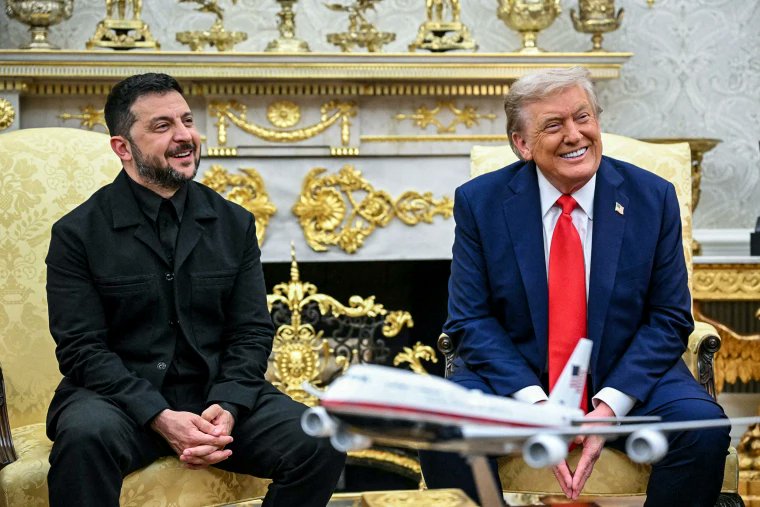 The gilded progression of the Oval Office.