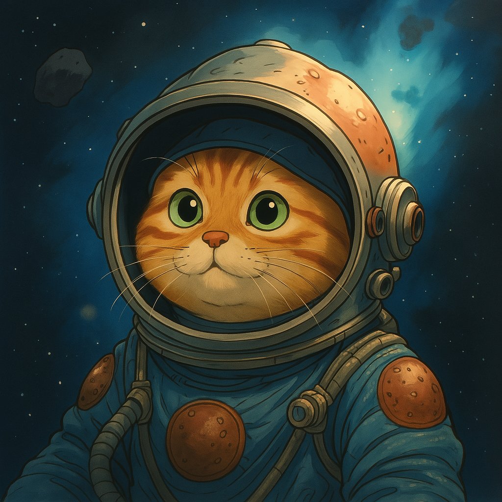 catwifhatsolana's tweet photo. Astro-cat on a mission! $CWIF #TokenExtensions https://t.co/bSvx2L62aD