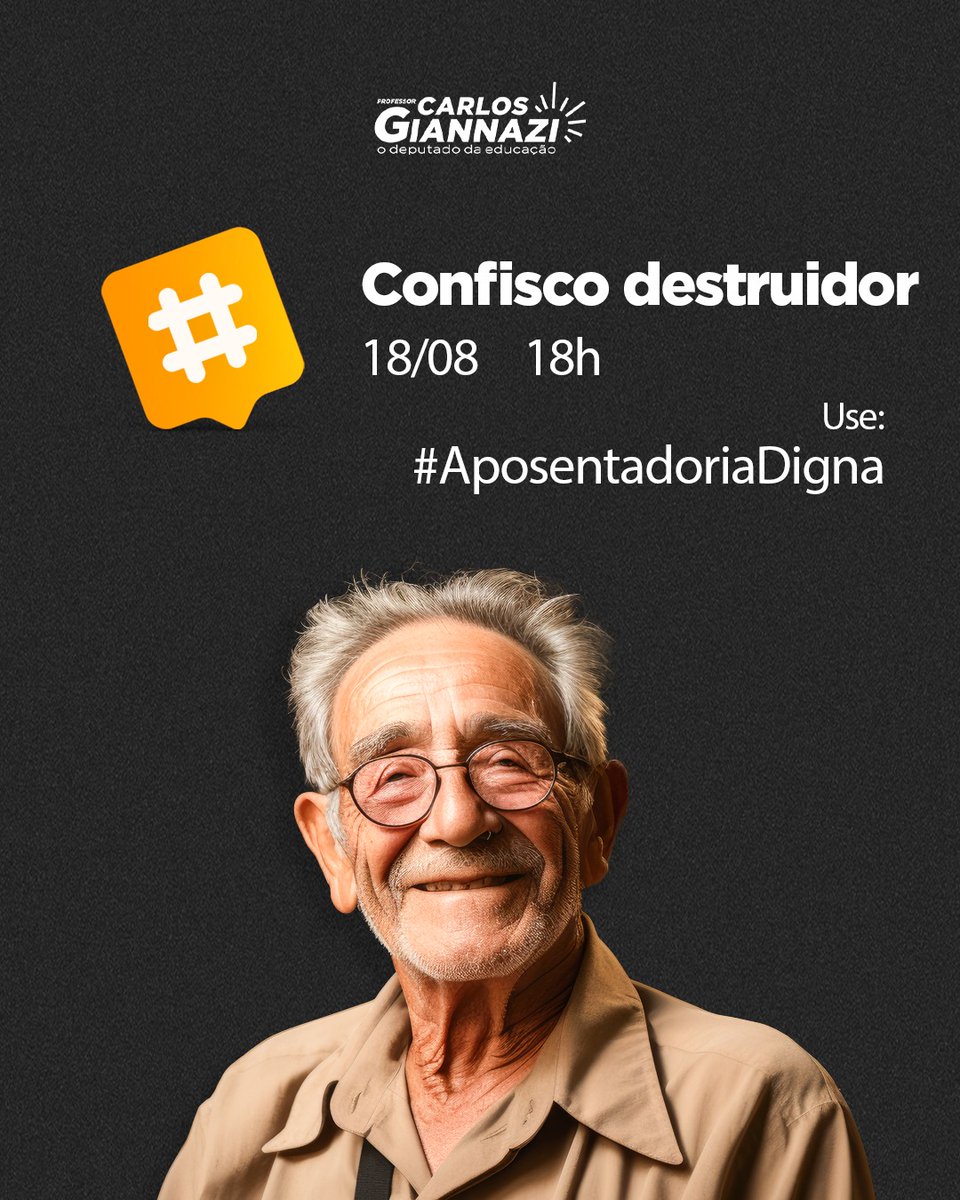 @izildaoliveira (@izildatoliveira) on Twitter photo Aposentadoria justa para idosos! Srs. Ministros, julguem inconstitucional o art. 149 da EC103/19 e garantam seus direitos.
@nunesmarquesK
<a href="/MinAMendonca/">André Mendonça</a>
<a href="/Cristianozaninm/">Cristiano Zanin Martins</a>
<a href="/FlavioDino/">Flávio Dino 🇧🇷</a>
👇
Confisco Destruidor
#AposentadoriaDigna Aposentadoria justa para idosos! Srs. Ministros, julguem inconstitucional o art. 149 da EC103/19 e garantam seus direitos.
@nunesmarquesK
<a href="/MinAMendonca/">André Mendonça</a>
<a href="/Cristianozaninm/">Cristiano Zanin Martins</a>
<a href="/FlavioDino/">Flávio Dino 🇧🇷</a>
👇
Confisco Destruidor
#AposentadoriaDigna