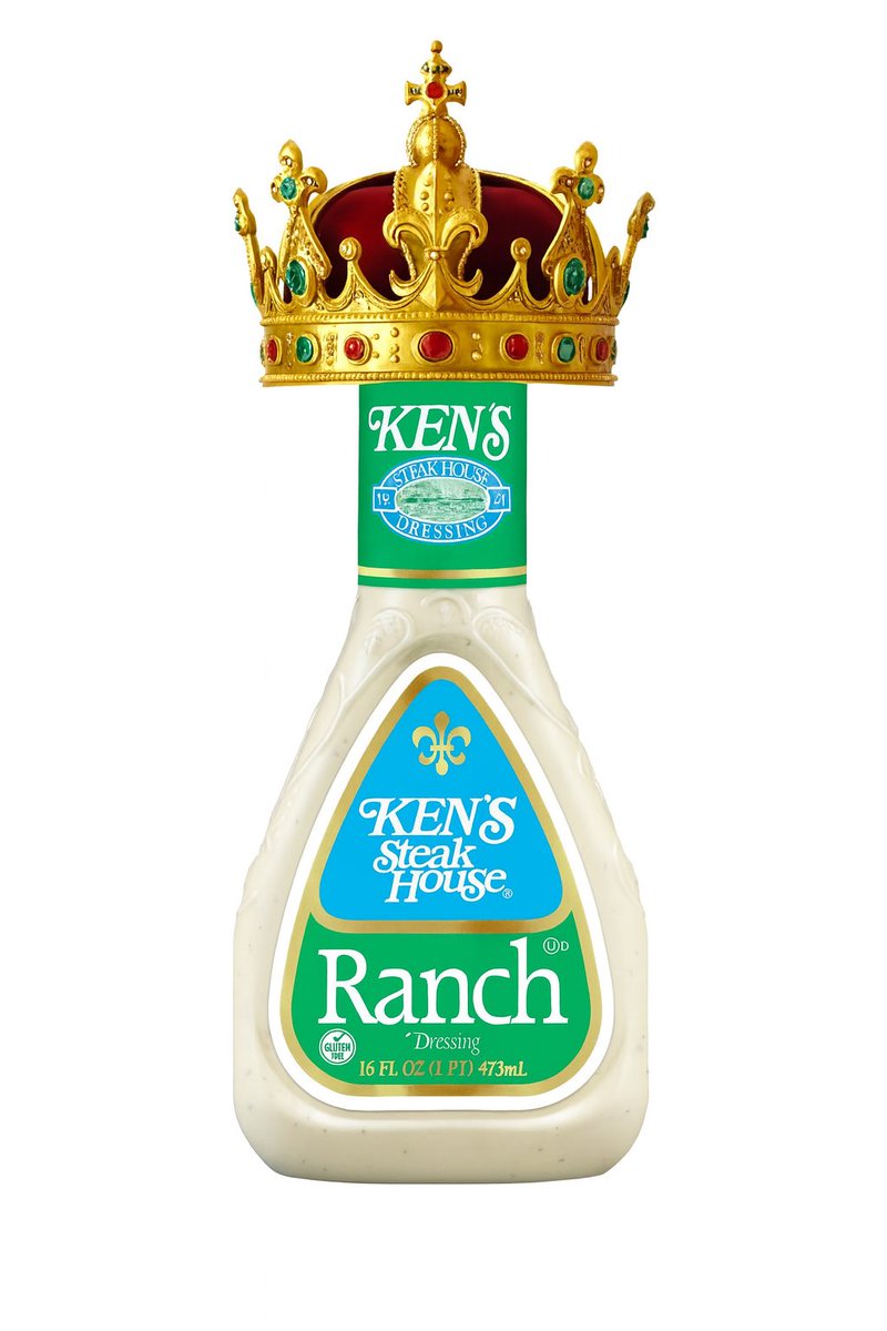 Triple Comma’s Top 5 Ranch “store bought”dressings are as follows:

1 - Ken’s 
2 -Ken’s 
3 -Ken’s 
4 -Ken’s 
5 -Ken’s