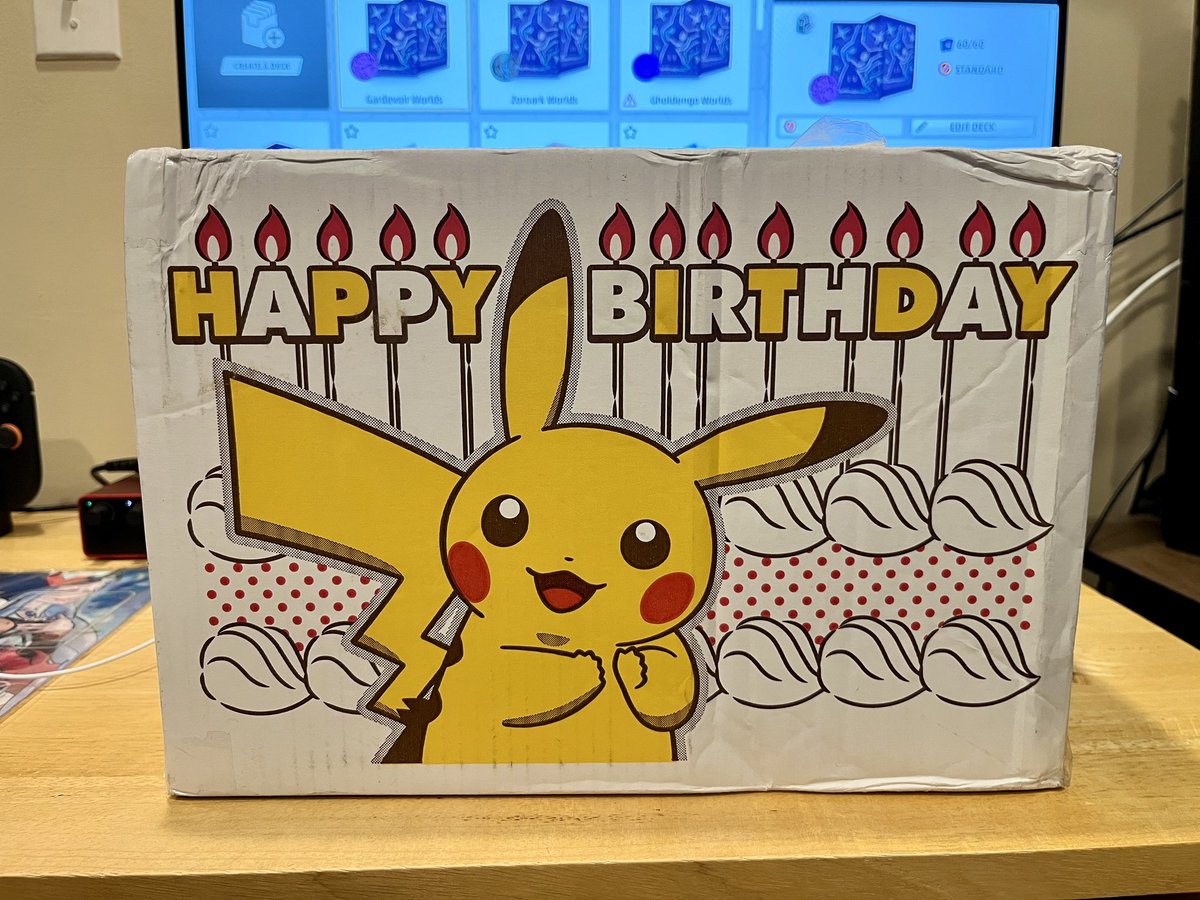 special pokemon center order arrived!!!