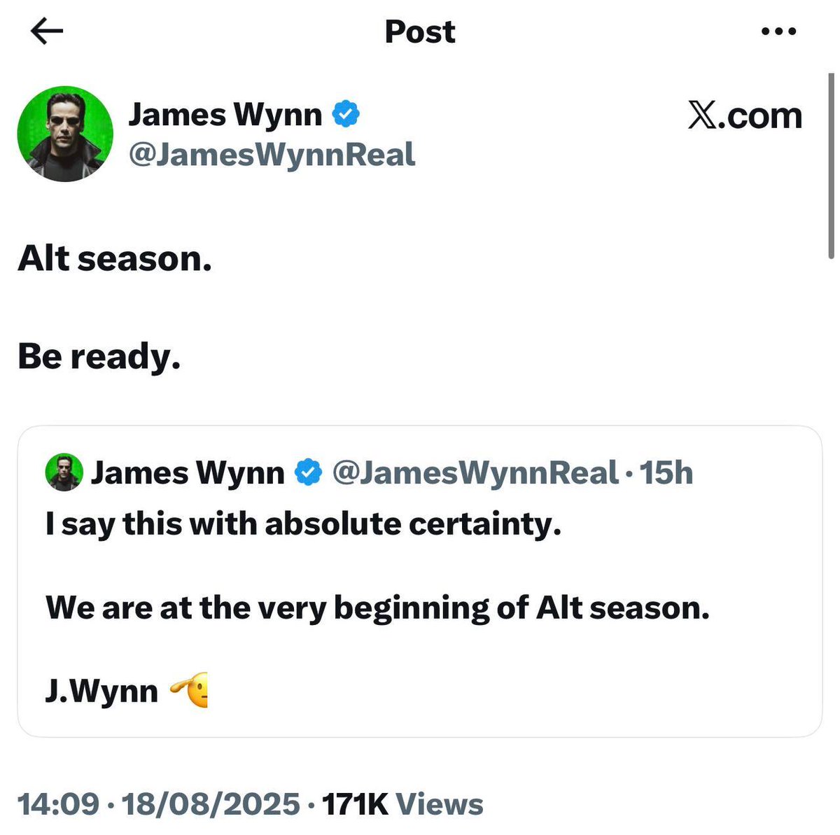 Cointelegraph tweet media