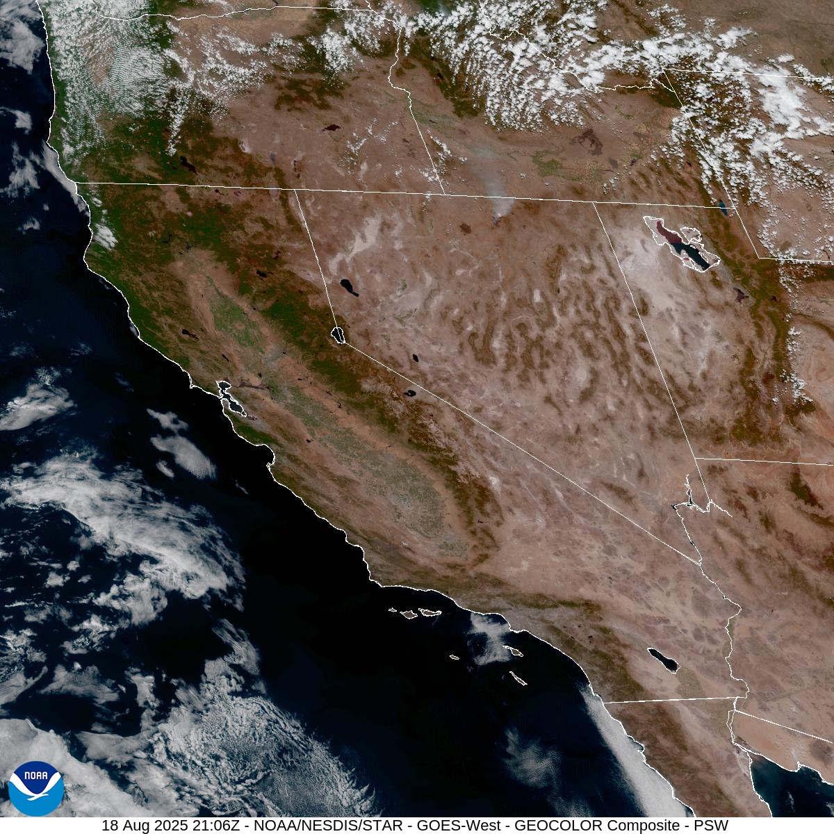 Clear skies and warmer temperatures have combined for a beautiful day across our area. If you enjoy great sunsets setting the stage for ideal conditions for viewing the tail end of the Perseids meteor shower, tonights your night! #CAwx