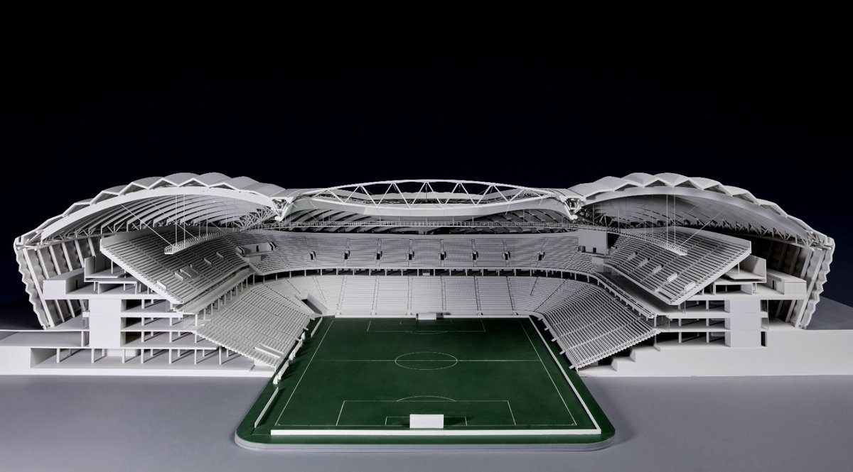 تصميم وتنفيذ مجسّم استاد ملعب في الدوحة يعكس معايير الملاعب الحديثة بكل تفاصيلها المعمارية والإنشائية