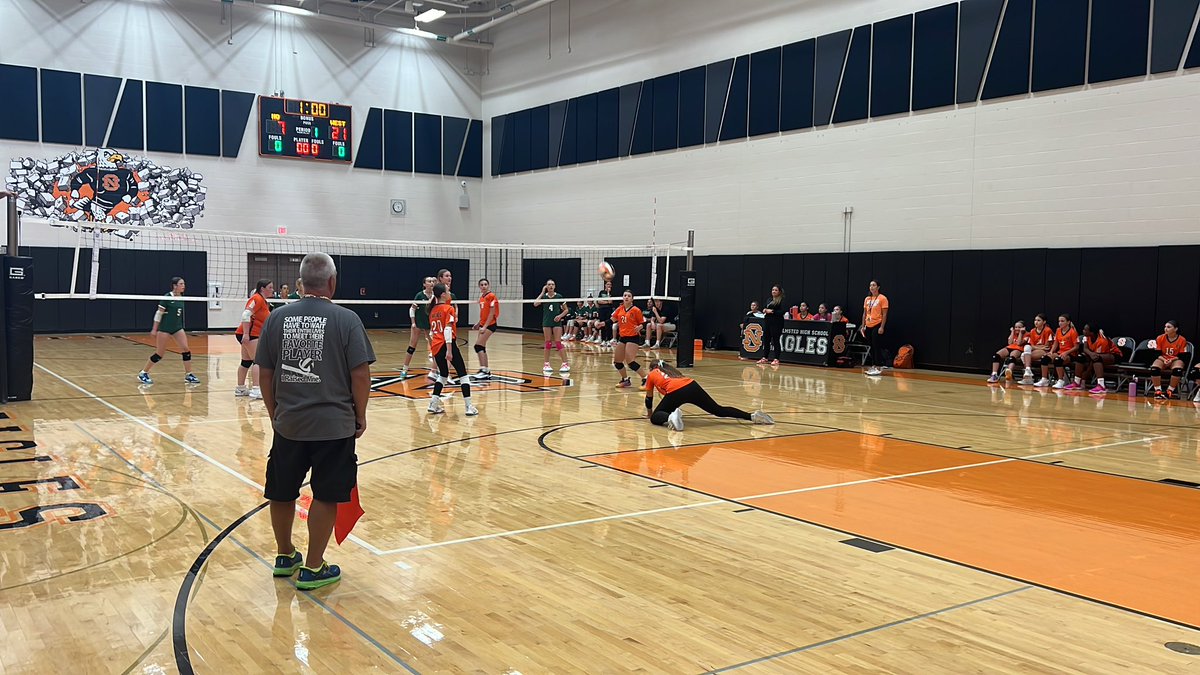 2025 Home opener for NOMS volleyball🏐. Have a great season Lady Eagles 🦅