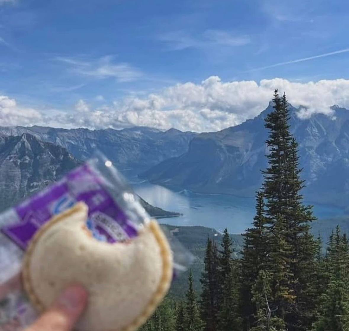Quit your job and eat a Uncrustable on a mountain. Fuck it