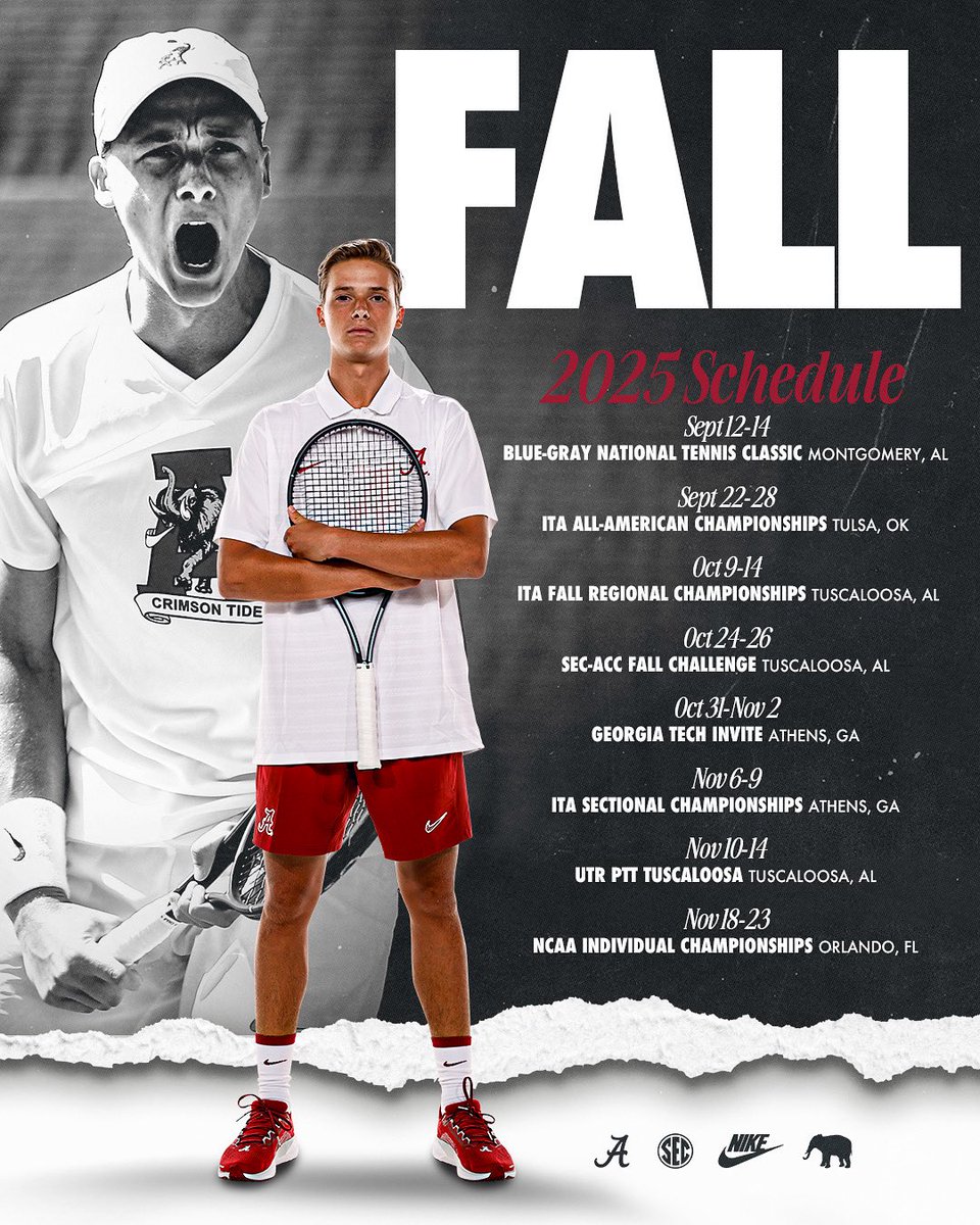 The wait is almost over! Our fall season is just around the corner‼️

#RollTide