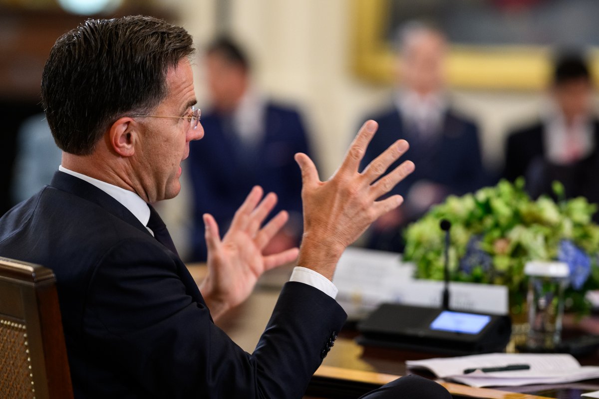 The White House (@whitehouse) on Twitter photo โI really want to thank you, President of the United States, dear Donald, for the fact that you, as I said before, broke the deadlock basically with President Putin by starting the dialogue... From there, here we are today.โ - <a href="/SecGenNATO/">Mark Rutte</a> โI really want to thank you, President of the United States, dear Donald, for the fact that you, as I said before, broke the deadlock basically with President Putin by starting the dialogue... From there, here we are today.โ - <a href="/SecGenNATO/">Mark Rutte</a>