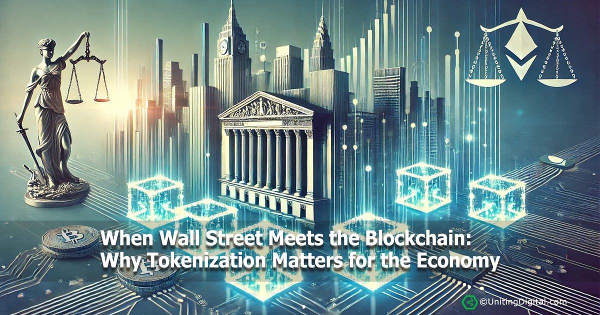 Tokenized markets aren’t hype—they’re a productivity upgrade. #tokenization #blockchain #projectcrypto #DeFi 
unitingdigital.com/articles/when-…