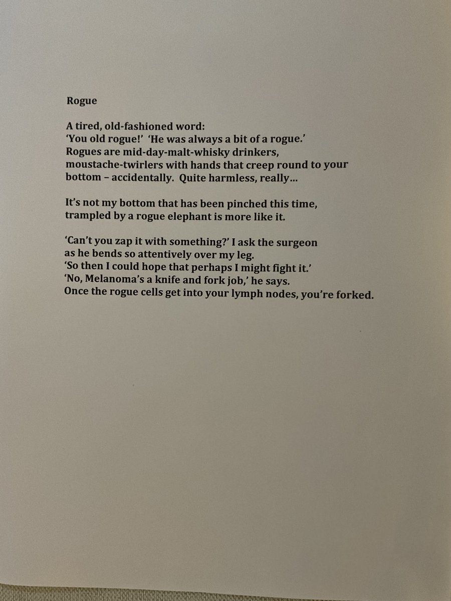 Late two weeks ago, forgot last week so I’m posting this early For ⁦<a href="/TopTweetTuesday/">TopTweetTuesday</a>⁩ and <a href="/PoetBex/">Bex Hainsworth</a>
Warning, there are references to surgery.
The poet made a complete recovery!
100 words exactly. Thank you ⁦<a href="/blackboughpoems/">Black Bough Poetry / Barddoniaeth Y Gangen Ddu</a>⁩