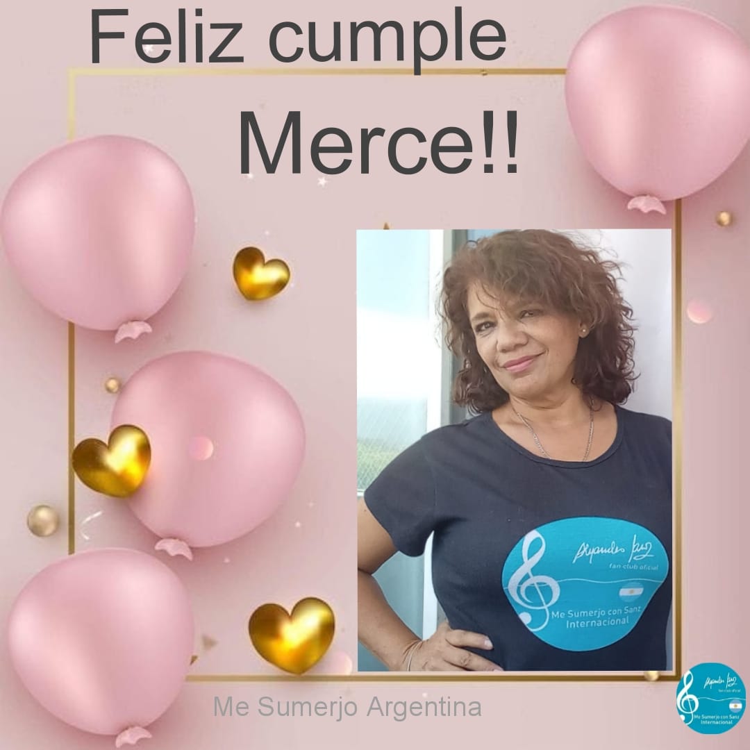 Me Sumerjo Argentina 🇦🇷 (@mesumerjo_arg) on Twitter photo Nuestra sumergida Salteña Merce <a href="/merlobo66/">@MerSiempreSumergida🇦🇷</a> te sigue a todos lados cuando visitas 🇦🇷 y da su nueva vuelta al sol 🌞🎂 nos encantaría @alejandrosanz que nos acompañes en este festejo! 🥳🥳 vienes??💌💌📩📩📬📬
Te queremos Mer !!!🥰🎊 Nuestra sumergida Salteña Merce <a href="/merlobo66/">@MerSiempreSumergida🇦🇷</a> te sigue a todos lados cuando visitas 🇦🇷 y da su nueva vuelta al sol 🌞🎂 nos encantaría @alejandrosanz que nos acompañes en este festejo! 🥳🥳 vienes??💌💌📩📩📬📬
Te queremos Mer !!!🥰🎊