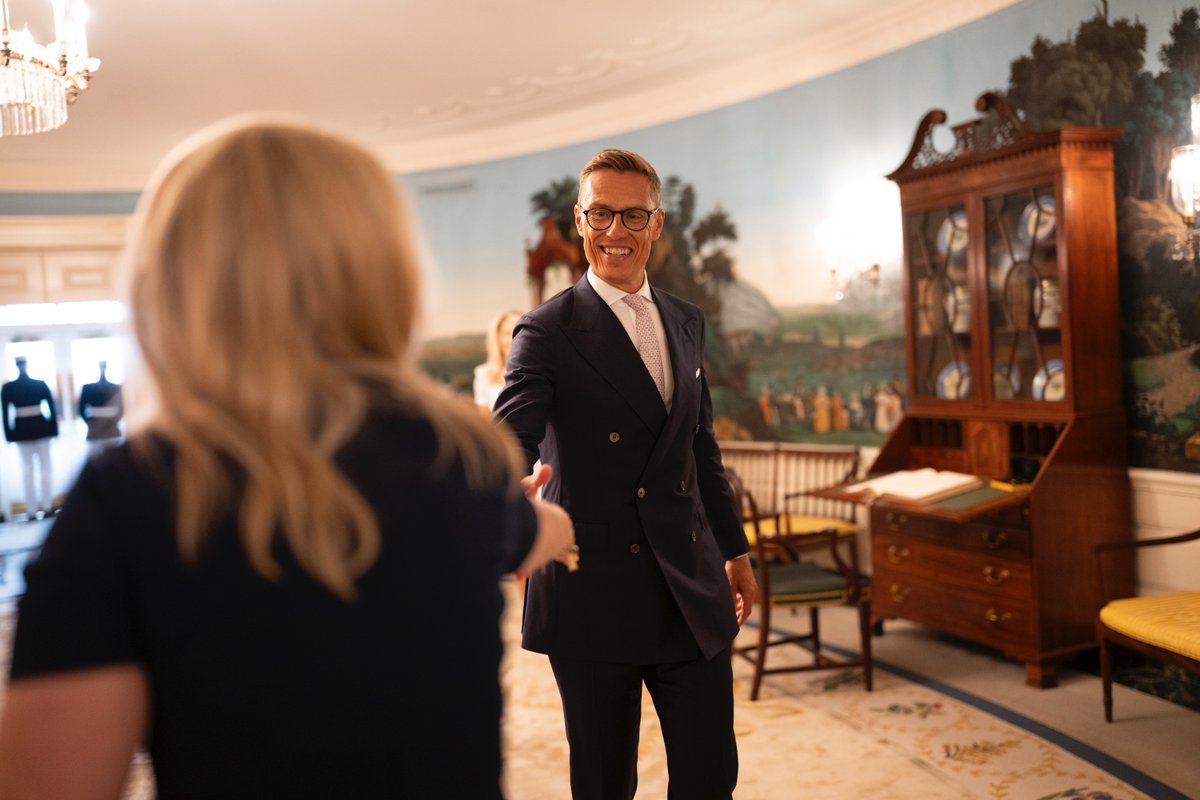 “I think in the past two weeks, we’ve probably had more progress in ending this war than we have in the past three-and-a-half years.” - President of Finland @AlexStubb
